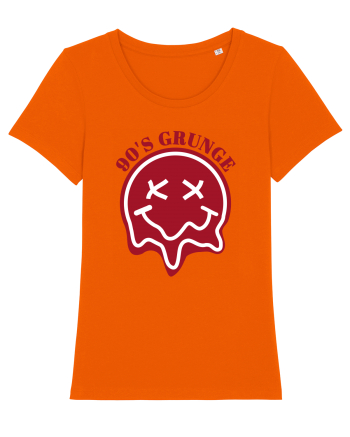 90'S Grunge Bright Orange