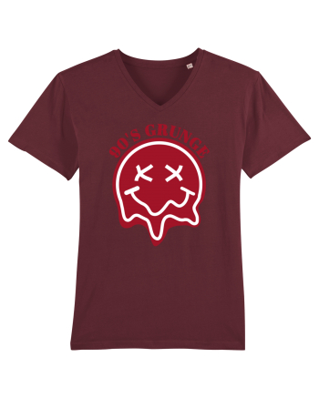 90'S Grunge Burgundy