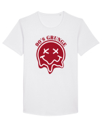 90'S Grunge Tricou mânecă scurtă guler larg Bărbat Skater