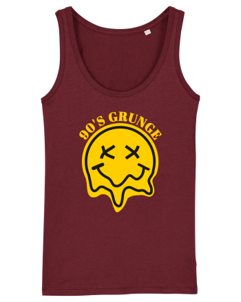 90'S Grunge Burgundy