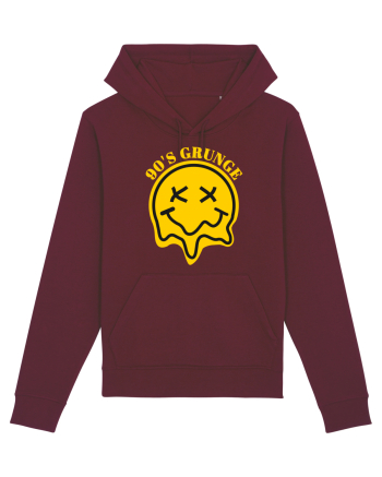90'S Grunge Burgundy