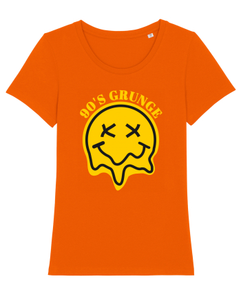90'S Grunge Bright Orange