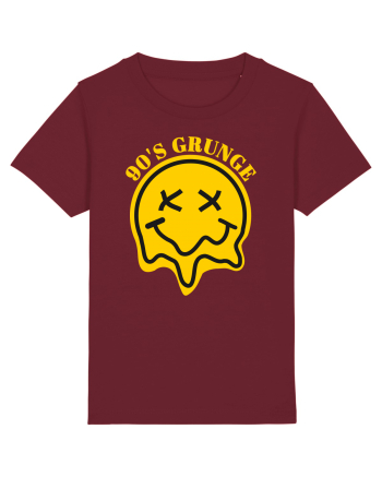 90'S Grunge Burgundy