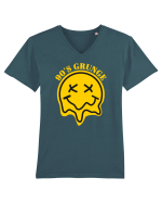 90'S Grunge Tricou mânecă scurtă guler V Bărbat Presenter