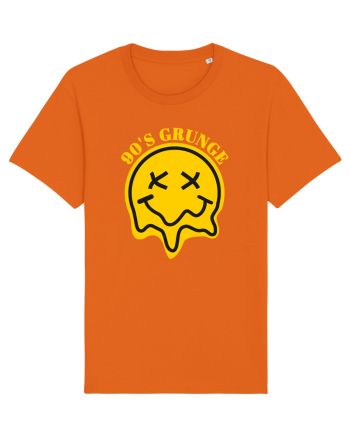 90'S Grunge Bright Orange