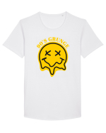 90'S Grunge Tricou mânecă scurtă guler larg Bărbat Skater