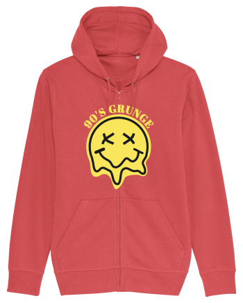 90'S Grunge Carmine Red