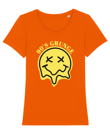 90'S Grunge Bright Orange