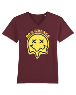 90'S Grunge Tricou mânecă scurtă guler V Bărbat Presenter