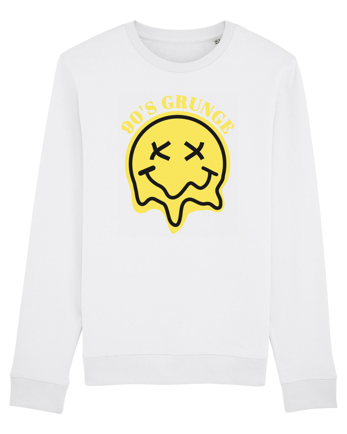 Bluză mânecă lungă Unisex Rise White