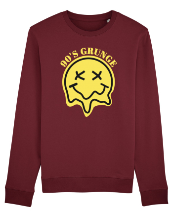 90'S Grunge Burgundy
