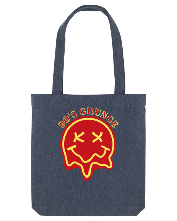 90'S Grunge Midnight Blue