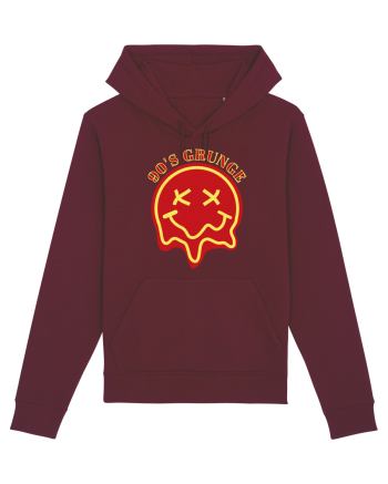 90'S Grunge Burgundy