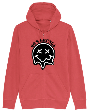 90'S Grunge Carmine Red