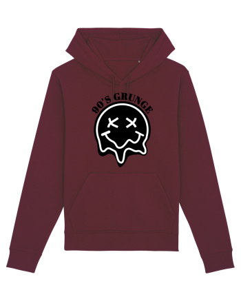 90'S Grunge Burgundy