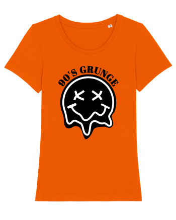 90'S Grunge Bright Orange
