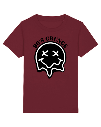 90'S Grunge Burgundy