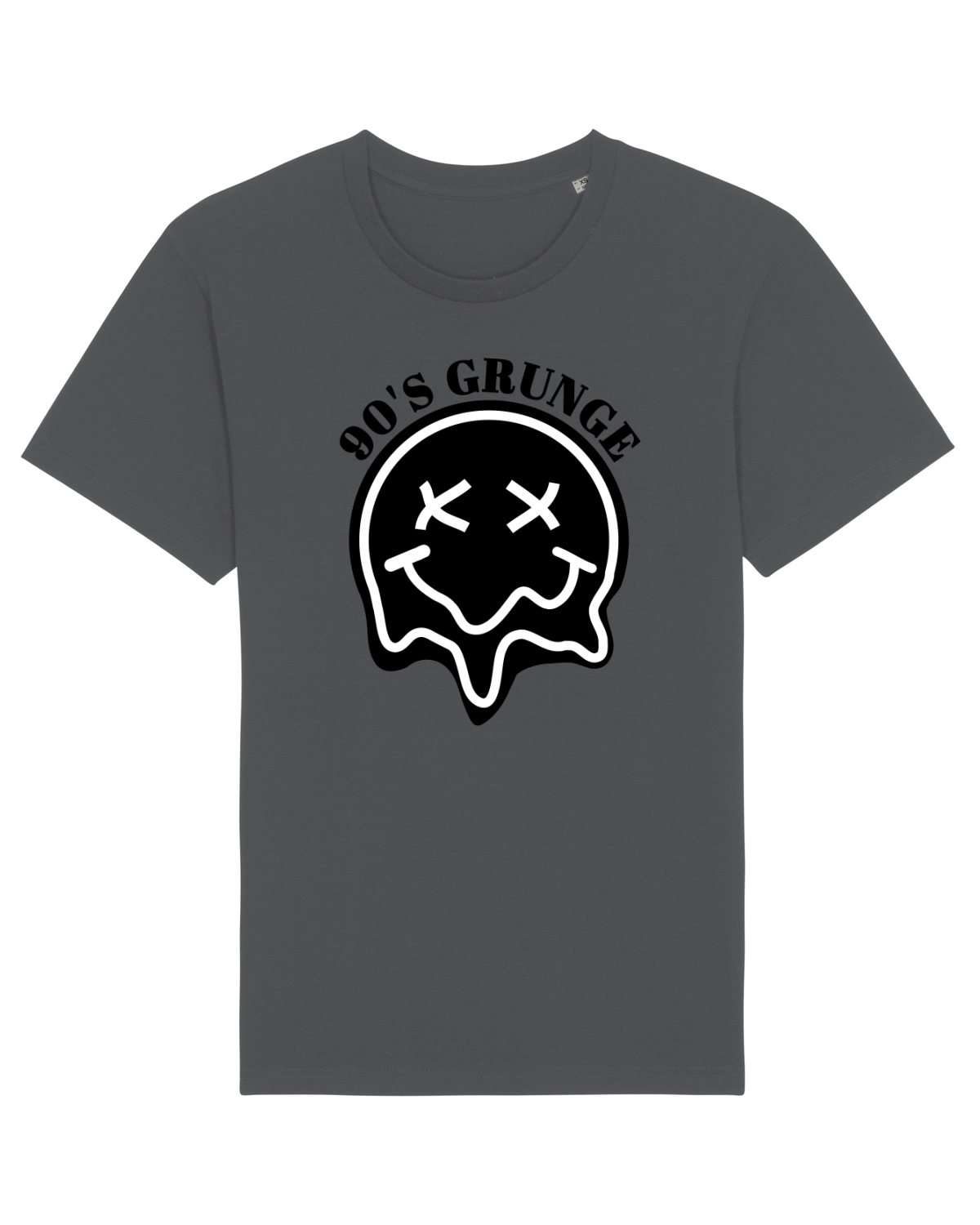 Tricou mânecă scurtă Unisex Rocker Anthracite