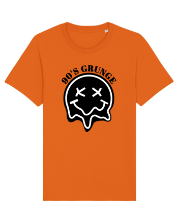 90'S Grunge Bright Orange