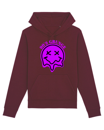 90'S Grunge Burgundy