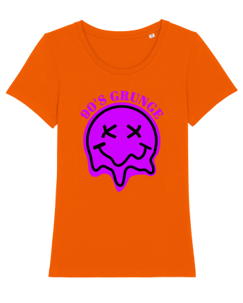 90'S Grunge Bright Orange