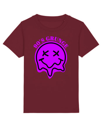 90'S Grunge Burgundy