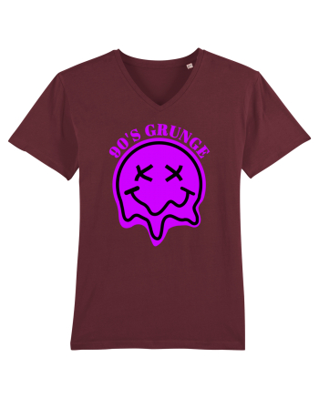 90'S Grunge Burgundy
