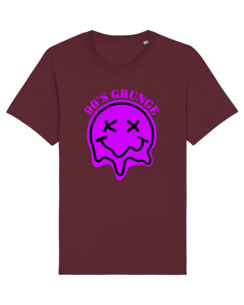 90'S Grunge Burgundy