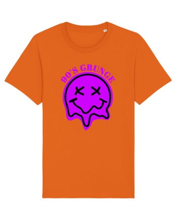 90'S Grunge Bright Orange