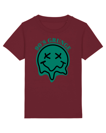 90'S Grunge Burgundy