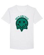 90'S Grunge Tricou mânecă scurtă guler larg Bărbat Skater