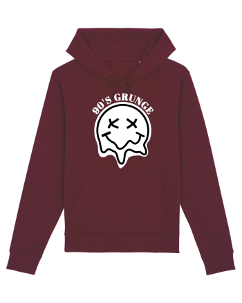 90'S Grunge Burgundy