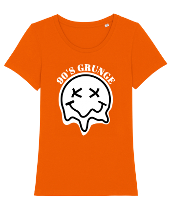 90'S Grunge Bright Orange