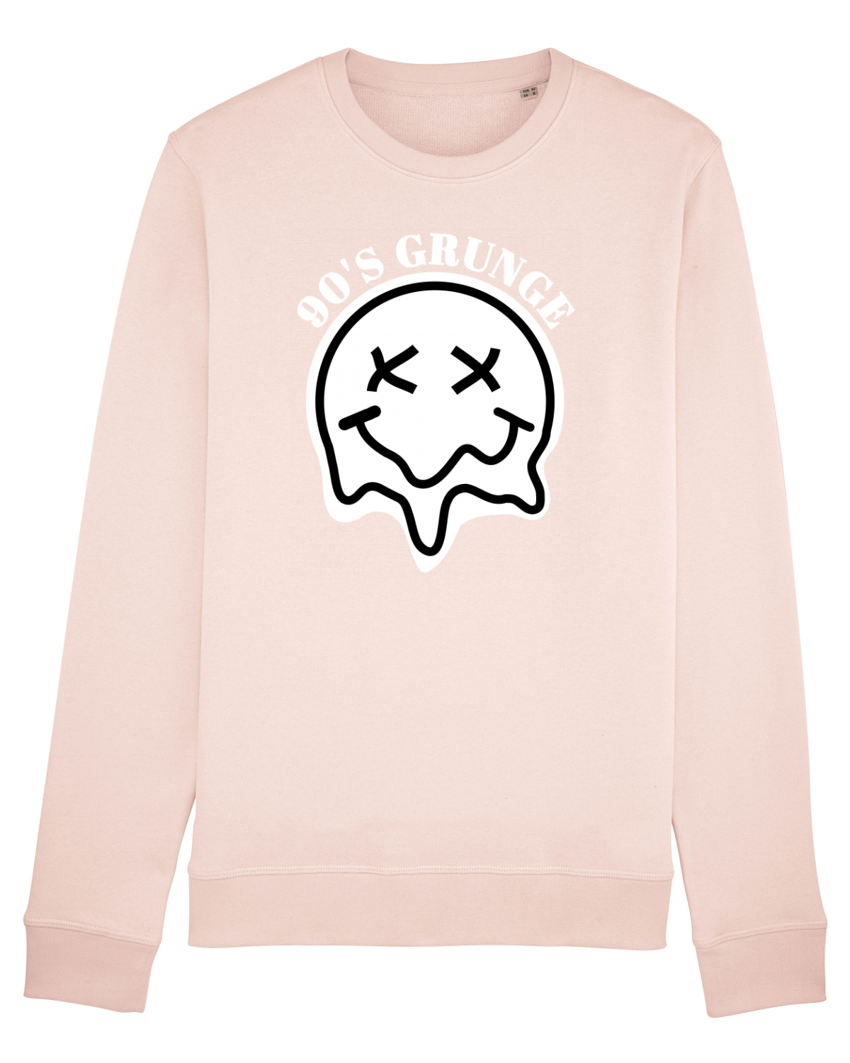 Bluză mânecă lungă Unisex Rise Candy Pink