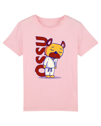Karate Dog Cotton Pink