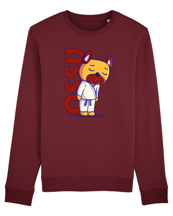 Karate Dog Burgundy