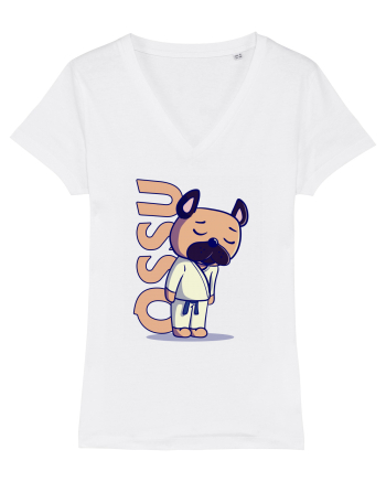 Karate Dog White