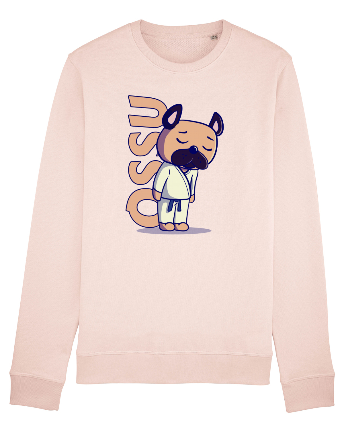 Bluză mânecă lungă Unisex Rise Candy Pink