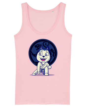 Karate Dog Cotton Pink