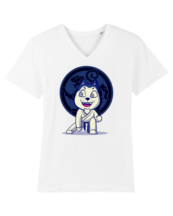 Karate Dog White