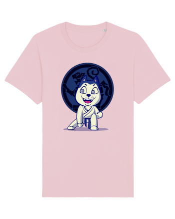 Karate Dog Cotton Pink
