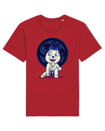 Karate Dog Red