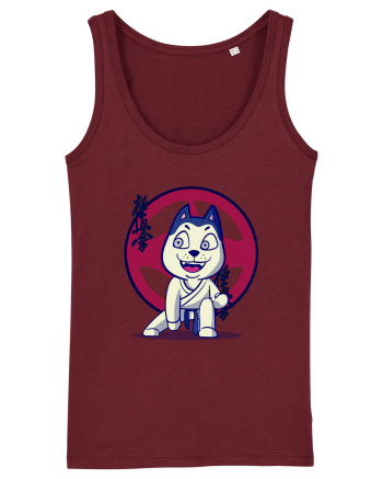 Karate Dog Burgundy