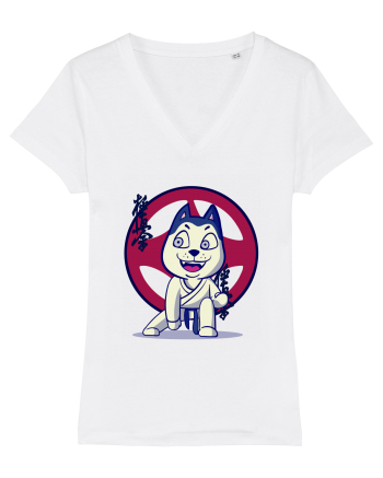 Karate Dog White