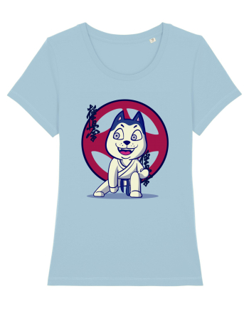 Karate Dog Sky Blue