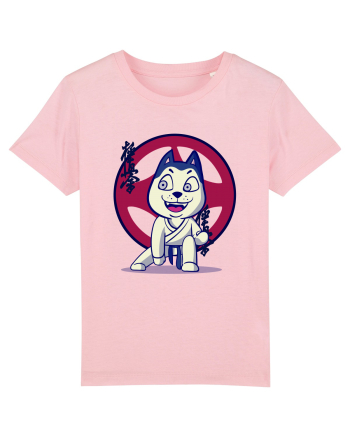 Karate Dog Cotton Pink