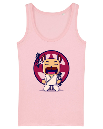 Karate Dog Cotton Pink