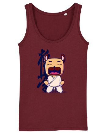 Karate Dog Burgundy