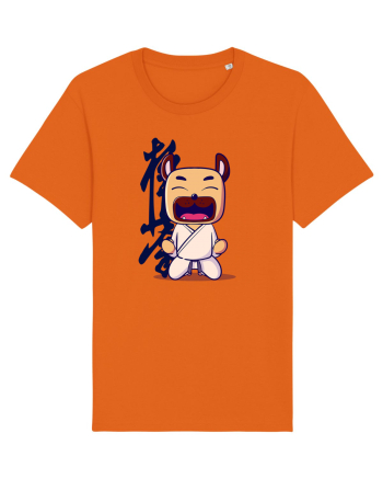 Karate Dog Bright Orange