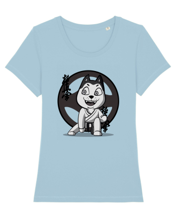 Karate Dog Sky Blue